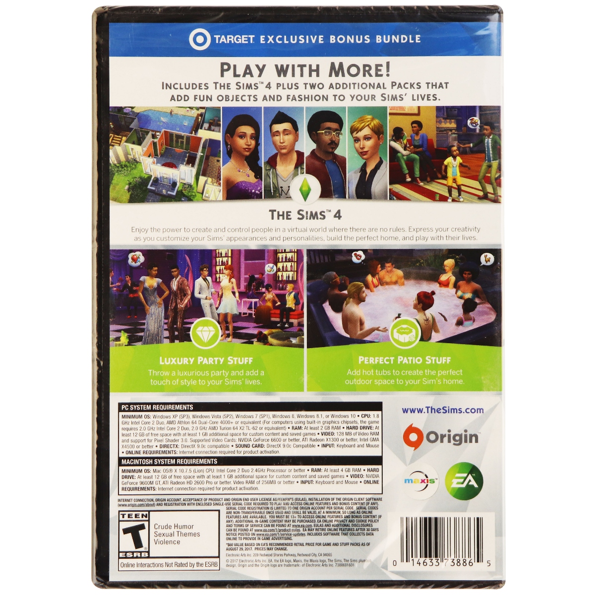 The Sims 4 Bonus Exclusive Bundle - PC Game 